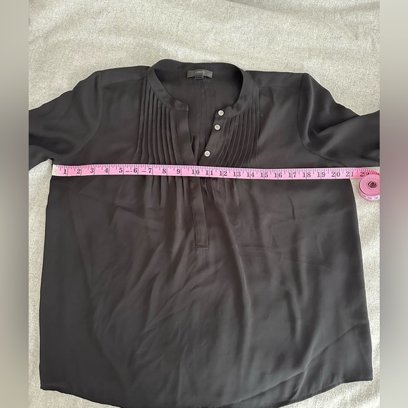 J. Crew | Black Blouse, Size XS ✨ - Picture 8 of 13